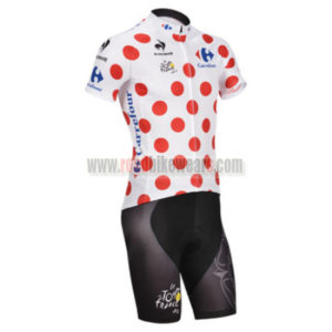 2014 Tour de France Cycling Polka Dot Jersey Kit