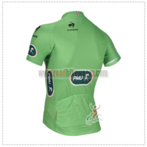 2014 Tour de France Riding Green Jersey