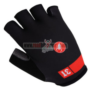 2015 Team 3T Cycling Gloves Mitts Half Fingers Black Red