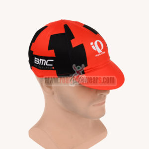 2015 Team BMC Bicycle Cap Red Black
