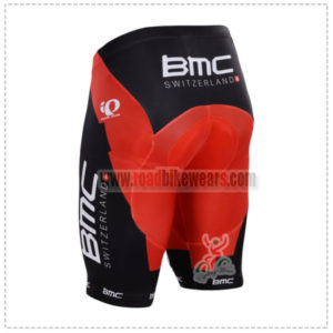 2015 Team BMC Bicycle Shorts Red Black