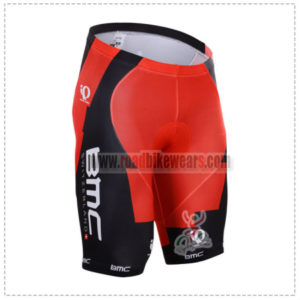 2015 Team BMC Cycling Shorts Red Black