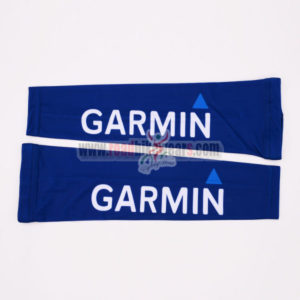 2015 Team GARMIN Riding Arm Warmers Blue