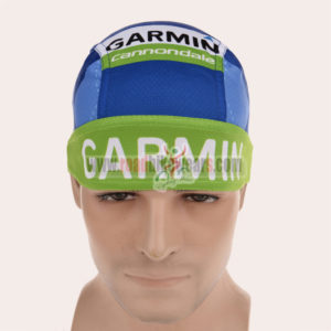 2015 Team GARMIN cannondale Cycle Bandana Scarf Blue Green