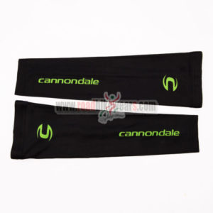 2015 Team GARMIN cannondale Cycling Arm Warmers Sleeves Black Green