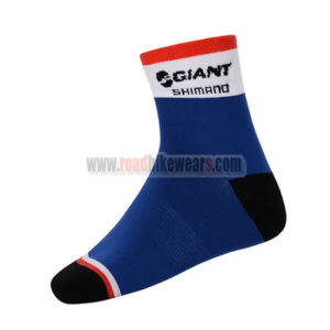2015 Team GIANT SHIMANO Cycling Socks Blue