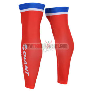 2015 Team GIANT SHIMANO Riding Leg Sleeves Red