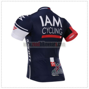 2015 Team IAM SCOTT Biking Jersey Blue