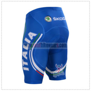 2015 Team ITALIA Biking Shorts Blue