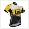2015 Team LOTTO JUMBO Cycling Jersey Yellow Black