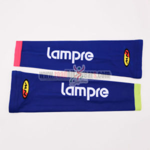 2015 Team Lampre MERIDA Cycling Arm Warmers Sleeves Blue