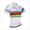 2015 Team QUICK STEP UCI Champion Cycling Jersey White Rainbow