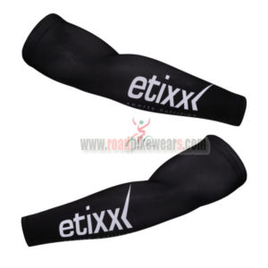 2015 Team Quick Step Cycling Arm Warmers Black