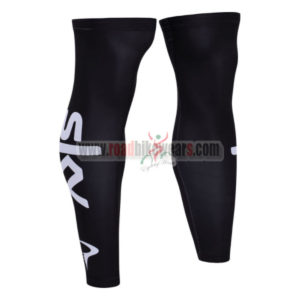 2015 Team SKY Cycling Leg Sleeves Black