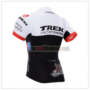 2015 Team TREK Bicycle Jersey White Black