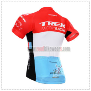 2015 Team TREK Biking Jersey Red White Blue
