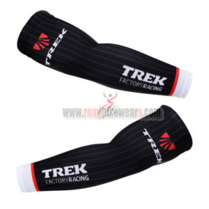 2015 Team TREK Cycling Arm Warmers Sleeves Black