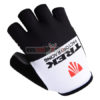 2015 Team TREK Cycling Gloves Mitts Half Fingers White Black