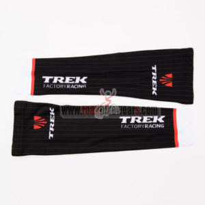 2015 Team TREK Riding Arm Warmers Sleeves Black