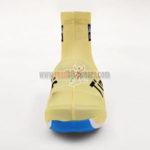 2015 Team Tinkoff SAXO BANK Cycling Shoes Cover Yellow