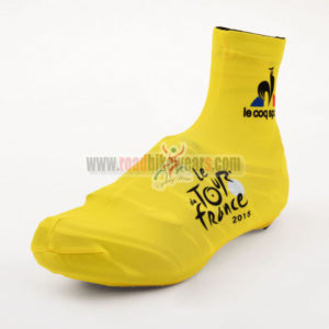 2015 Tour de France Bicycle Shoes Cover Yellow