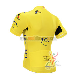 2015 Tour de France Biking Jersey Shirt Ropa Ciclismo Yellow
