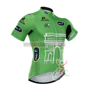 2015 Tour de France Cycling Jersey Shirt Ropa Ciclismo Green
