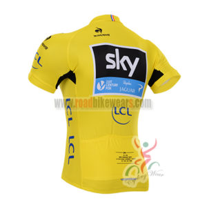 2015 Tour de France SKY Biking Jersey Yellow