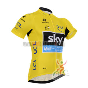 2015 Tour de France SKY Cycling Jersey Yellow