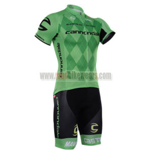 2016 Team Cannondale Castelli Cycling Kit Green