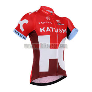 2016 Team KATUSHA Russian Bicycle Jersey Maillot Red