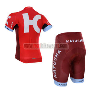 2016 Team KATUSHA Russian Riding Kit Red