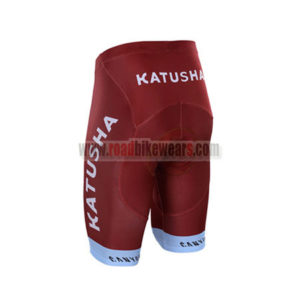 2016 Team KATUSHA Russian Riding Shorts Maillot Red