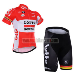 2016 Team LOTTO SOUDAL Bicycle Kit Red