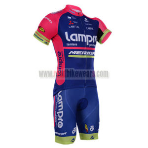 2016 Team Lampre MERIDA Cycling Kit Pink Blue