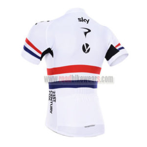 2016 Team SKY France Riding Jersey White
