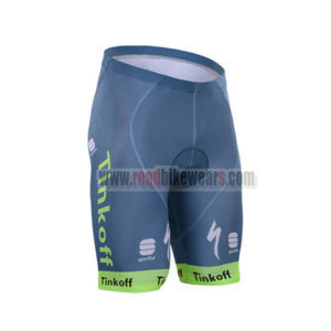 2016 Team Tinkoff Sportful Bicycle Shorts Blue Green