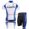 2009 Team SUBARU Cycling Kit White Blue
