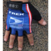 2009 Team TREK Cycling Gloves Mitts Blue
