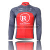2010 Team RadioShack Cycling Long Jersey Grey Red