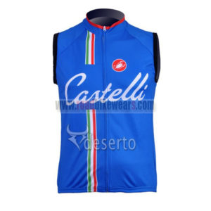 2011 CASTELLI Pro Cycling Vest Blue