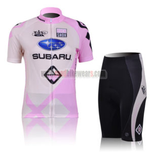 2011 SURARU Women's Cycling Kit Pink