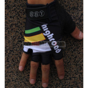 2011 Team HTC highroad Cycling Gloves Mitts Black