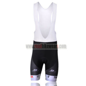 2011 Team TREK Cycling Bib Shorts White Black