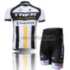 2011 Team TREK Cycling Kit White Black