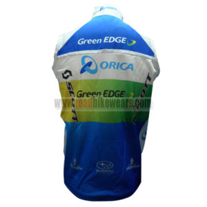 2012 Team ORICA GreenEDGE Biking Vest Sleeveless Waistcoat Rain-proof Windbreak