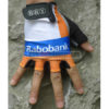 2012 Team Rabobank Cycling Gloves Mitts White Blue