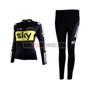 2012 Team SKY Women's Cycle Kit Long Sleeve