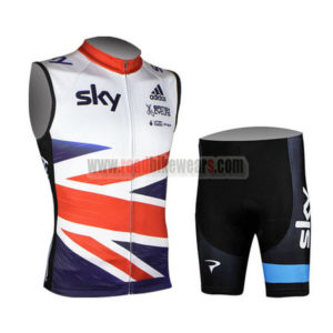 2013 SKY British Pro Cycling Sleeves Kit