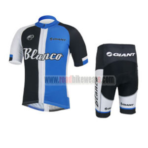 2013 Team Blanco GIANT Cycling Kit Black Blue